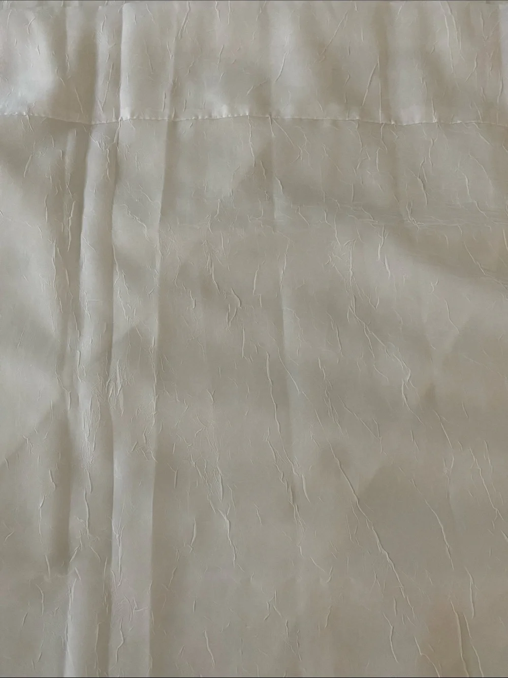 Source Unknown white sheer